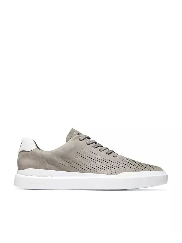 Мужские кроссовки GrandPro Rally с лазерной резкой и перфорацией Cole Haan — изображение 6 из 6, серый