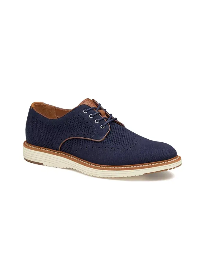Мужские классические туфли Upton Knit Wingtip Johnston & Murphy