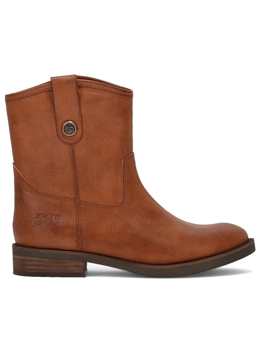 Ботильоны Kellie Button Round Toe Frye and Co. — изображение 2 из 5, коричневый