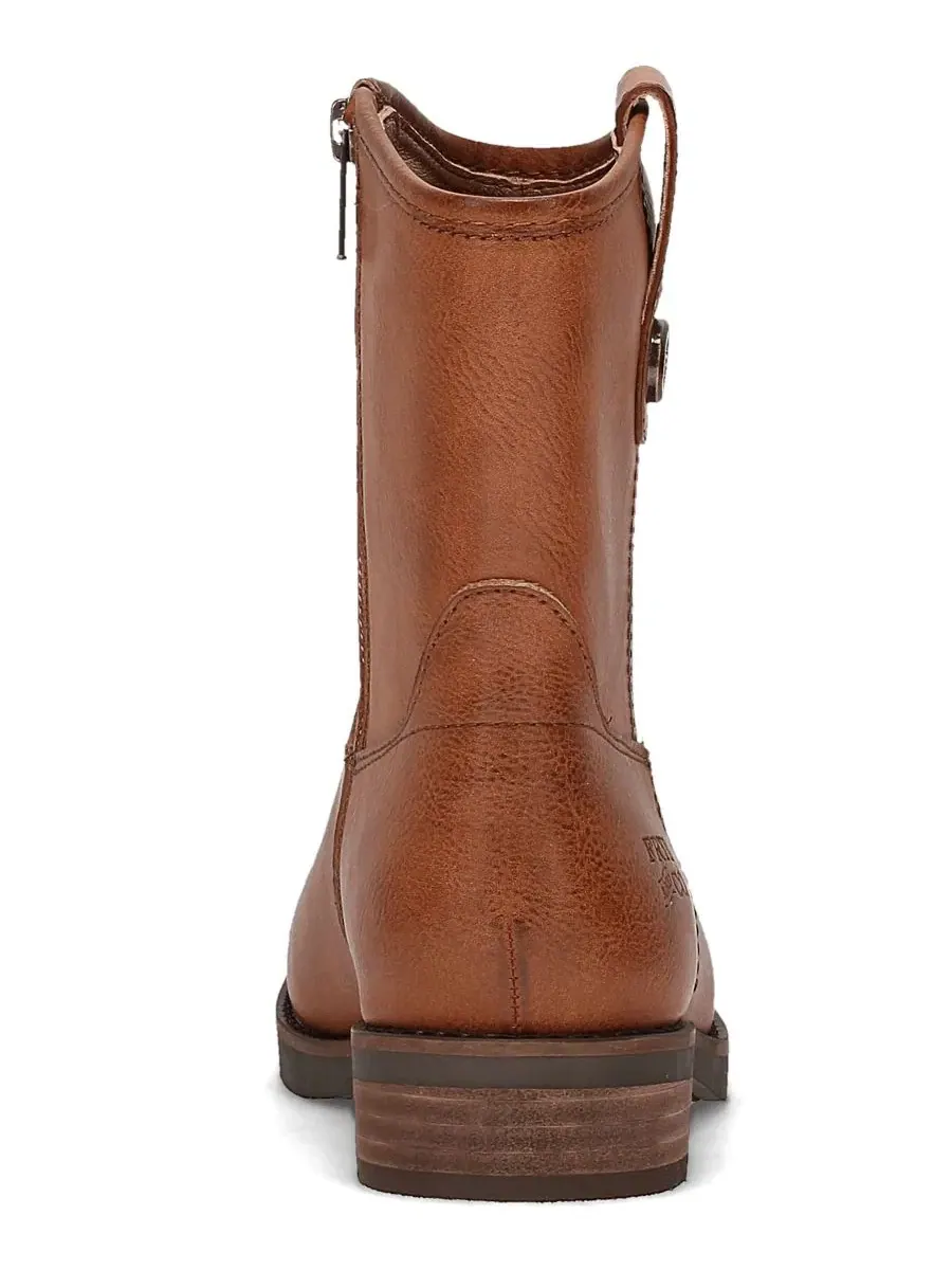 Ботильоны Kellie Button Round Toe Frye and Co. — изображение 3 из 5, коричневый