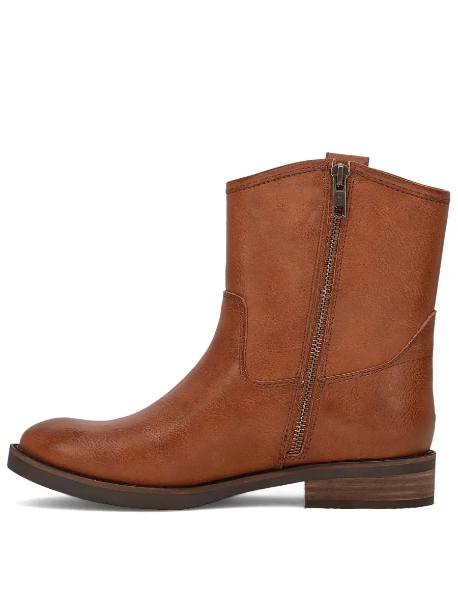 Ботильоны Kellie Button Round Toe Frye and Co. — изображение 5 из 5, коричневый