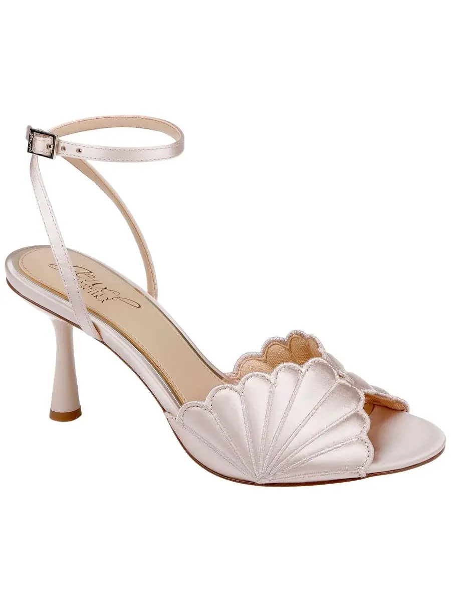 Женские сандалии Paradise с миндалевидным носком Jewel Badgley Mischka
