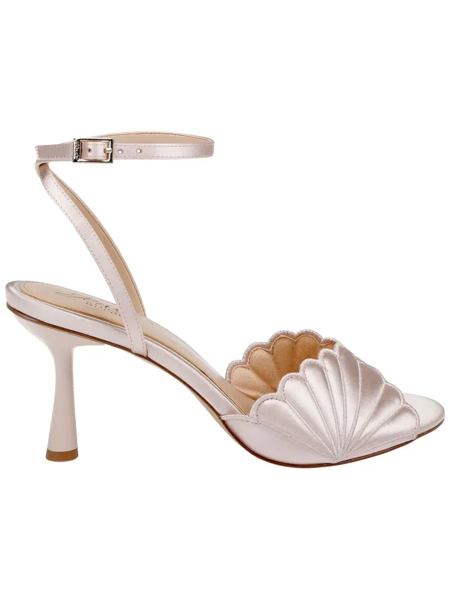 Женские сандалии Paradise с миндалевидным носком Jewel Badgley Mischka — изображение 2 из 5, шампань