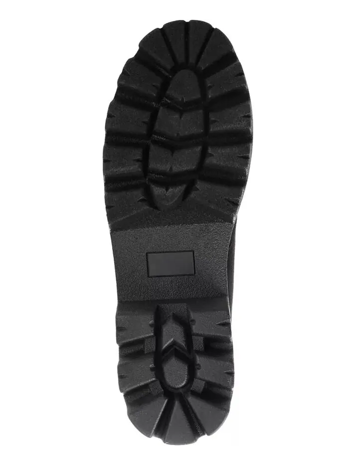Женские ботильоны Elinor Lace Up Lug Journee Collection — изображение 5 из 7, черный