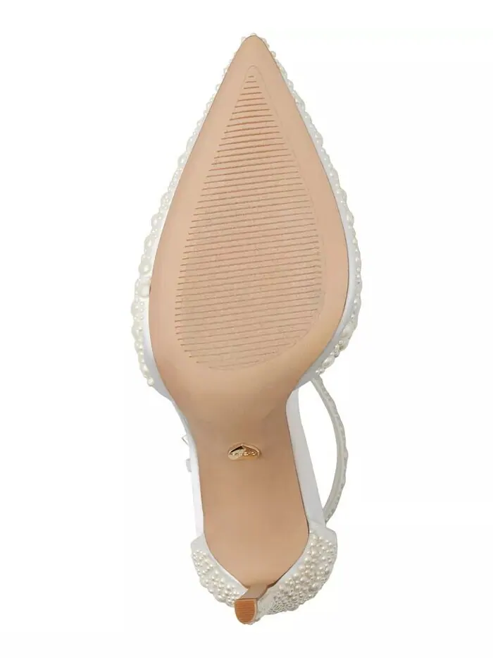 Женские двухсекционные туфли-лодочки Derperla с жемчугом Aldo — изображение 5 из 5, белый мульти