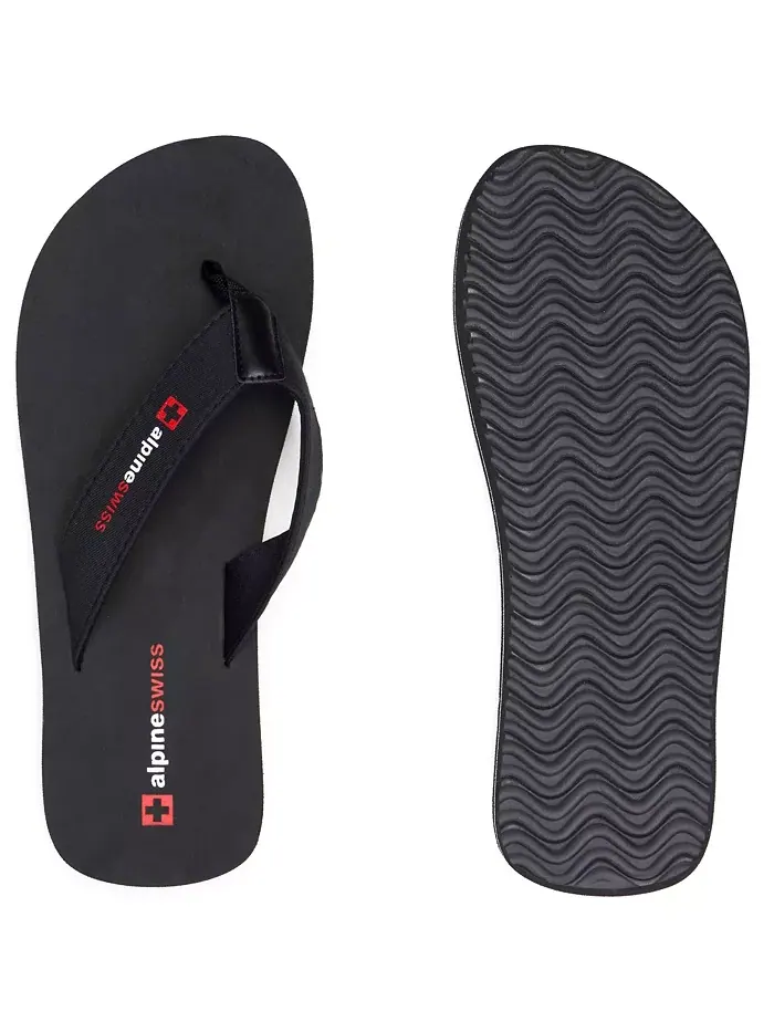 Мужские шлепанцы Flip Flops, легкие сланцы с перемычкой между пальцами. Пляжные сандалии на подошве — изображение 3 из 7