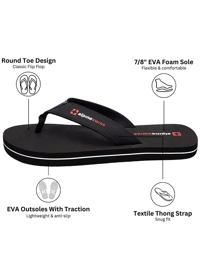 Мужские шлепанцы Flip Flops, легкие сланцы с перемычкой между пальцами. Пляжные сандалии на подошве — изображение 7 из 7
