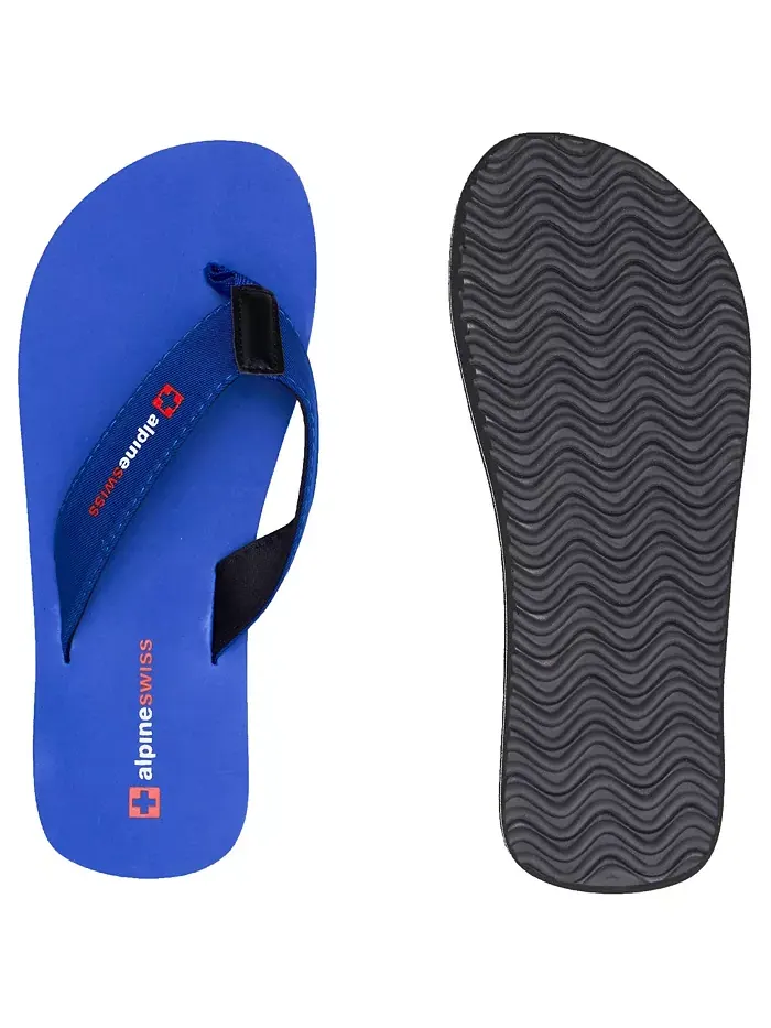 Мужские шлепанцы Flip Flops, легкие сланцы с перемычкой между пальцами. Пляжные сандалии на подошве — изображение 5 из 7