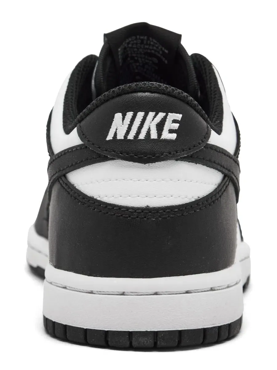 Кроссовки Nike Dunk Low с замшевым верхом — изображение 3 из 6, белый черный