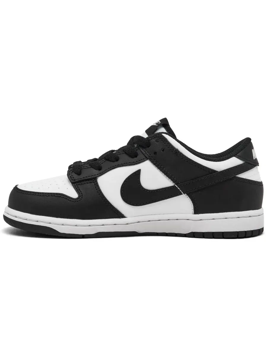 Кроссовки Nike Dunk Low с замшевым верхом — изображение 6 из 6, белый черный