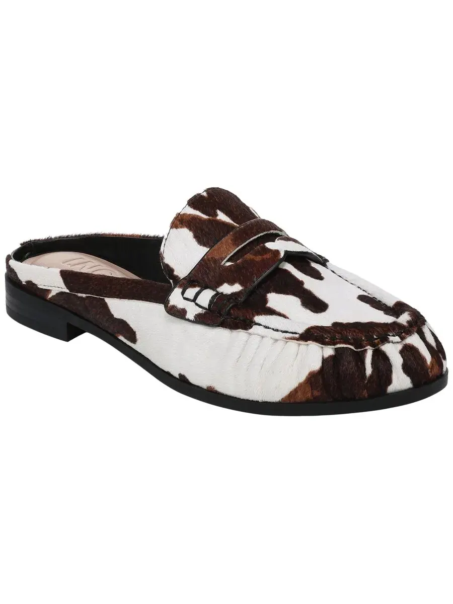 Мюли с принтом, модель Marblee Mules I.N.C. International Concepts, Abstract Cow Haircalf