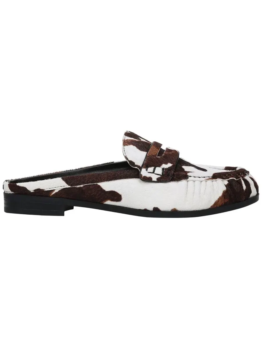 Мюли с принтом, модель Marblee Mules I.N.C. International Concepts, Abstract Cow Haircalf — изображение 2 из 6
