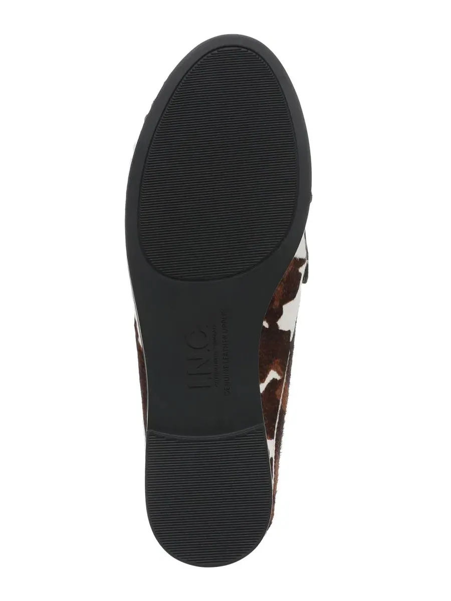Мюли с принтом, модель Marblee Mules I.N.C. International Concepts, Abstract Cow Haircalf — изображение 5 из 6