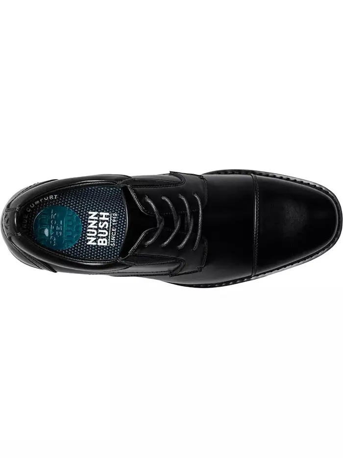 Мужские оксфорды Jarvis Cap Toe Nunn Bush — изображение 2 из 5, черный
