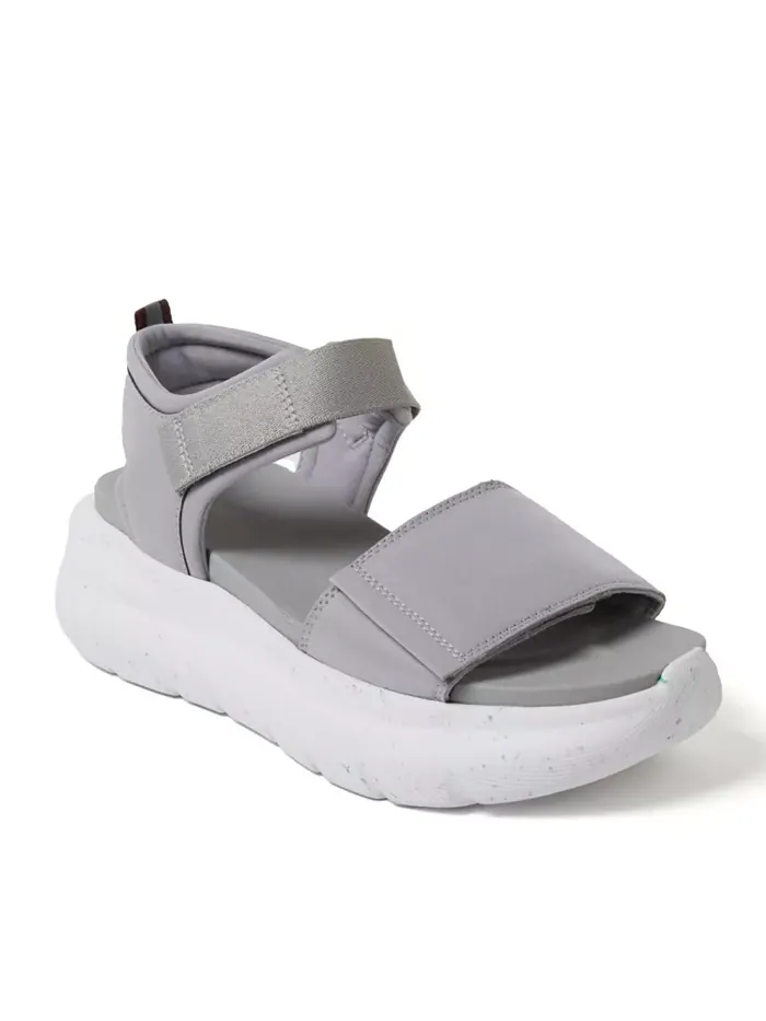 Женские сандалии Odell на платформе Dearfoams — изображение 1 из 5, серый
