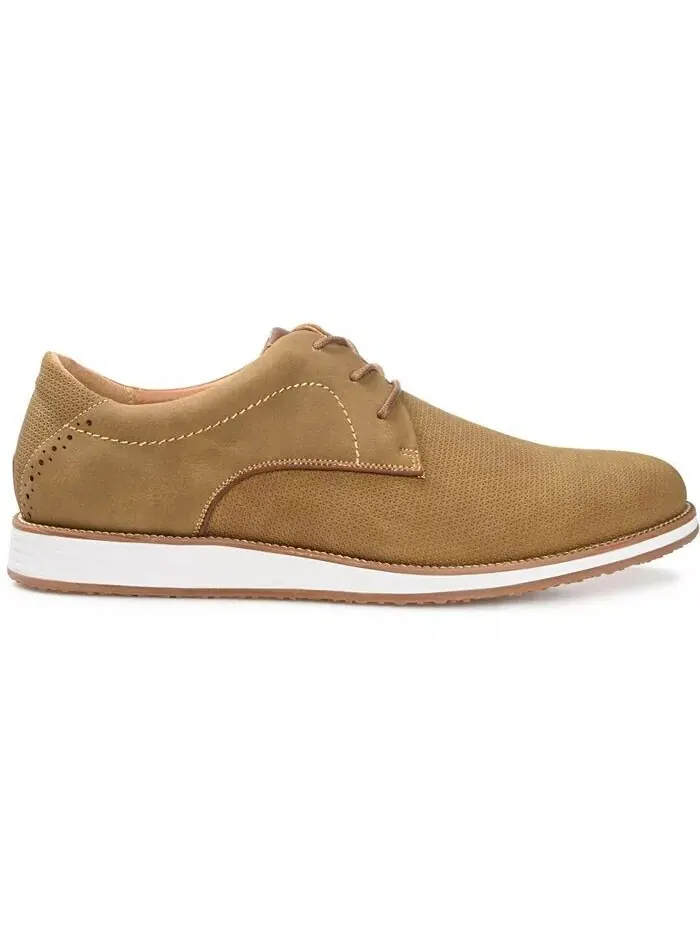 Мужские повседневные туфли Blaine Embossed Vance Co. — изображение 2 из 6, бежевый