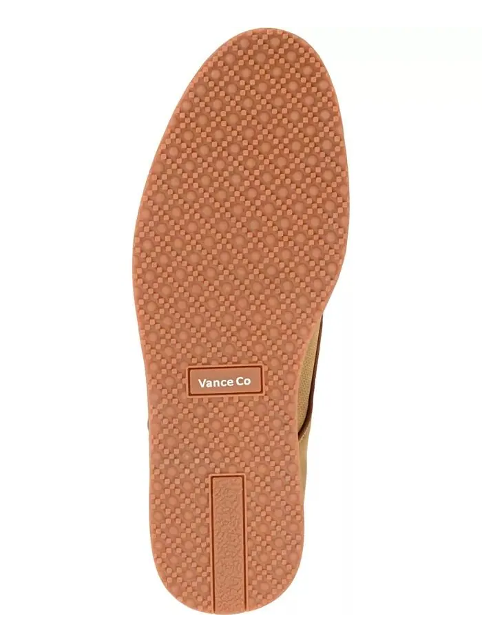Мужские повседневные туфли Blaine Embossed Vance Co. — изображение 3 из 6, бежевый