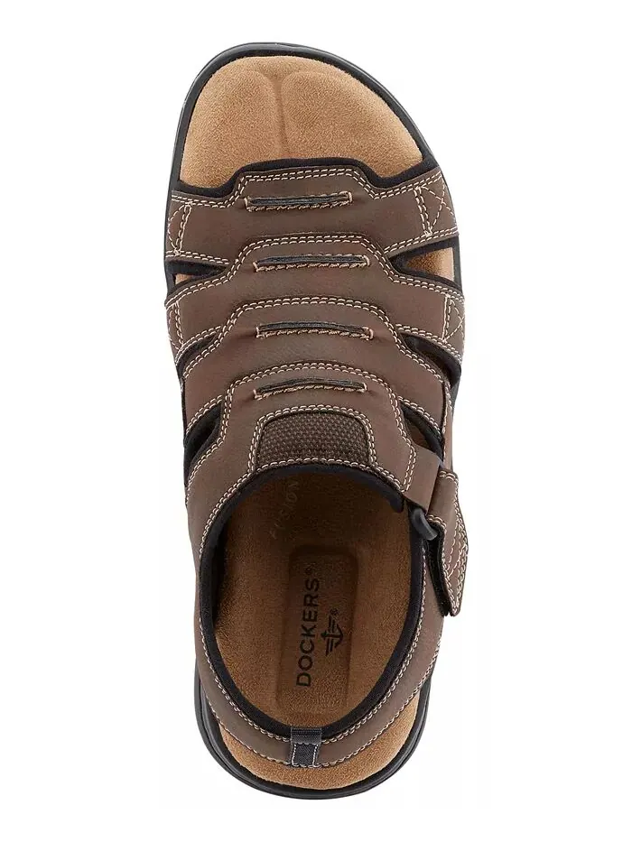 Мужские сандалии Shorewood Open-Toe Fisherman Dockers — изображение 5 из 5, ежевика