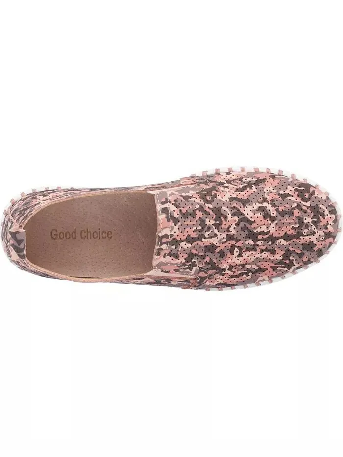 Женские кроссовки Aroma Platform Slip On GC Shoes — изображение 4 из 5, розовый