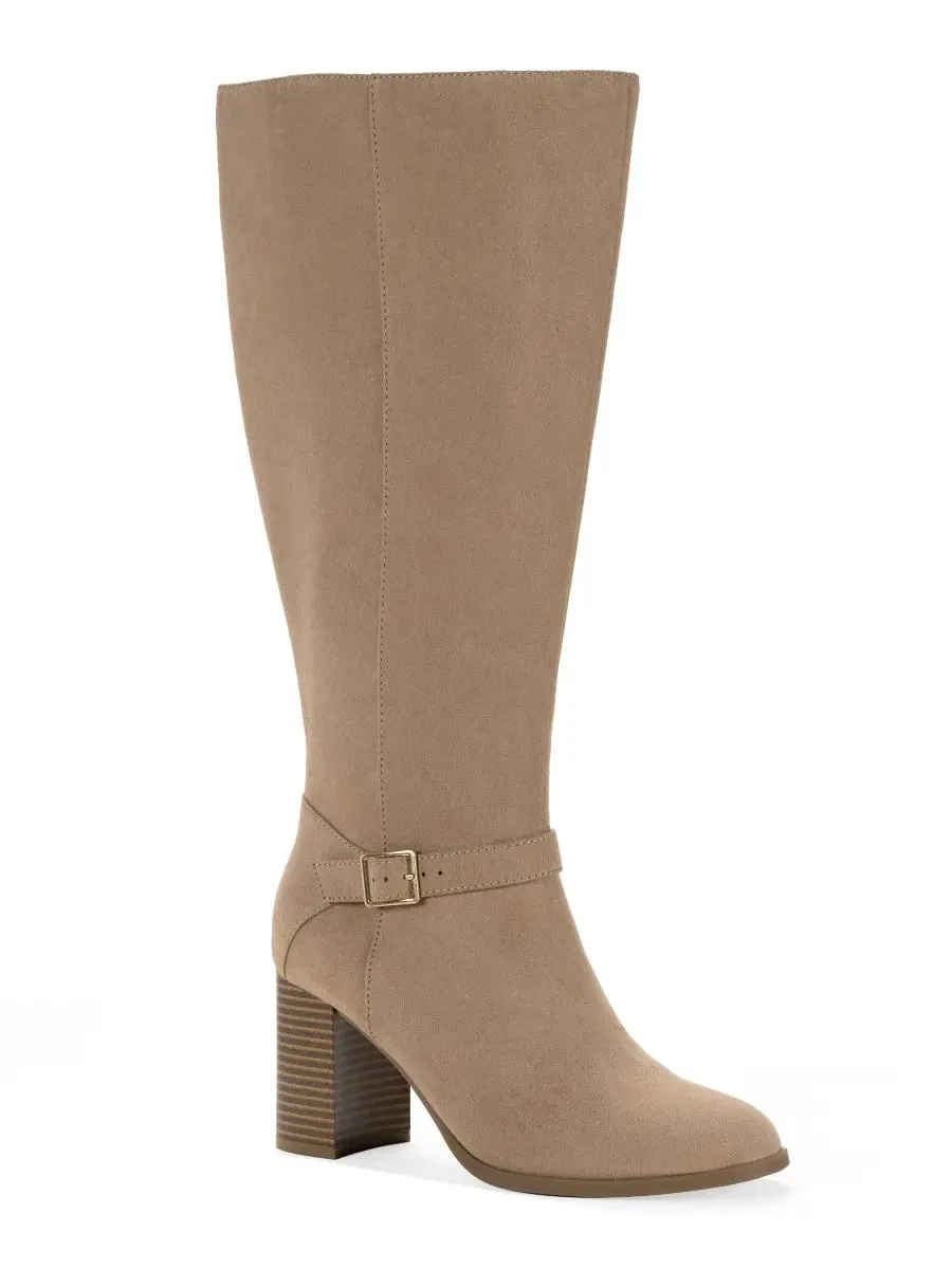 Женские сапоги-ботфорты Ruthh с пряжками Style & Co, Taupe Wide Calf