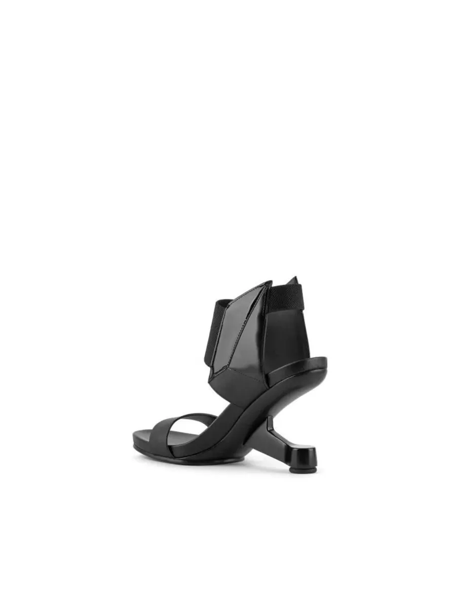 Босоножки на высоком каблуке Eamz 3D United Nude — изображение 5 из 6, черный