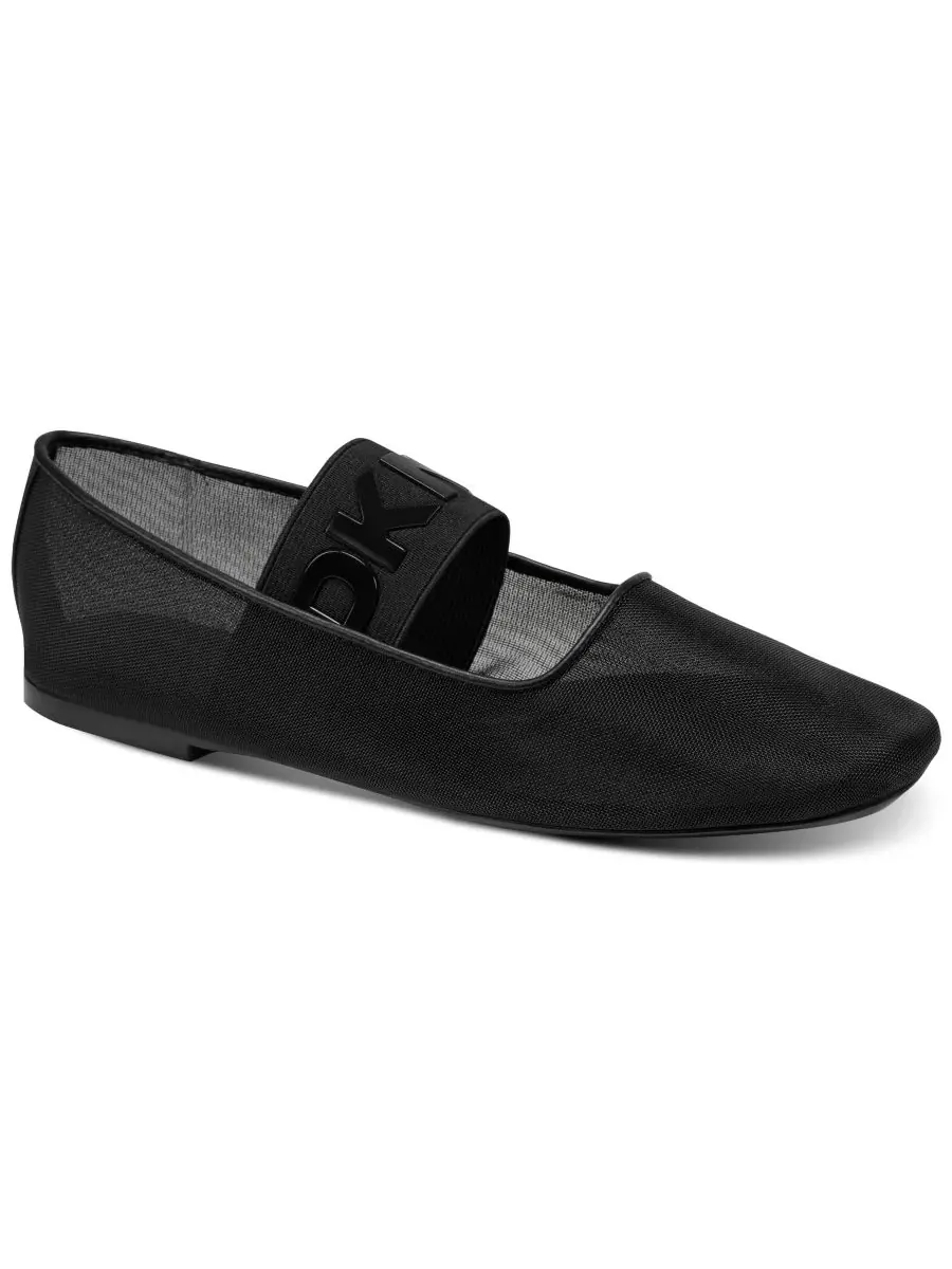 Женские балетки Dace Mesh Mary Jane DKNY — изображение 1 из 5, черный
