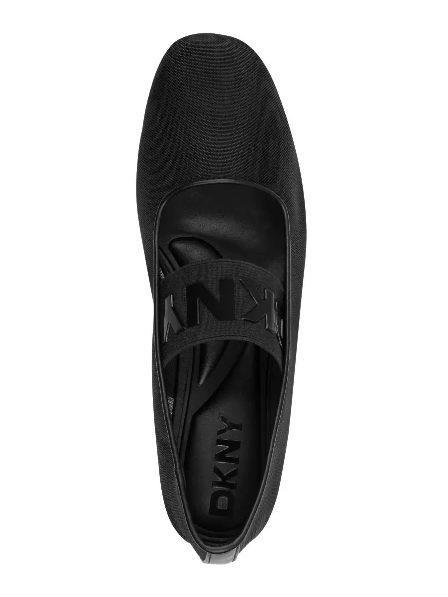 Женские балетки Dace Mesh Mary Jane DKNY — изображение 4 из 5, черный