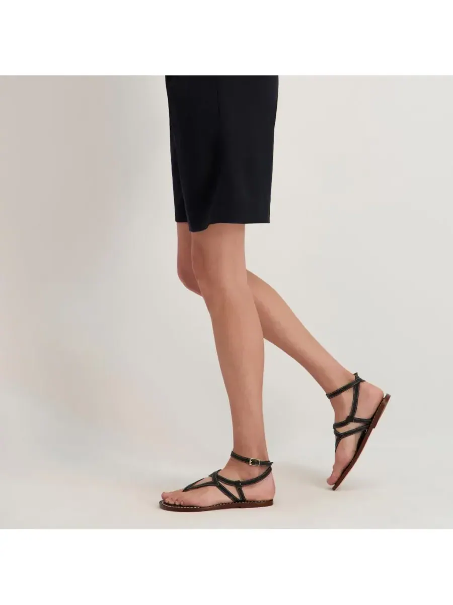 Сандалии Bernardo Mallorie с ремешком на щиколотке Bernardo Footwear — изображение 6 из 6, черный