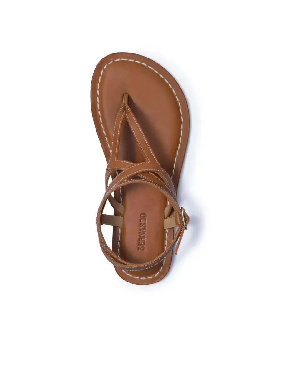Сандалии Bernardo Mallorie с ремешком на щиколотке Bernardo Footwear — изображение 4 из 5, коричневый