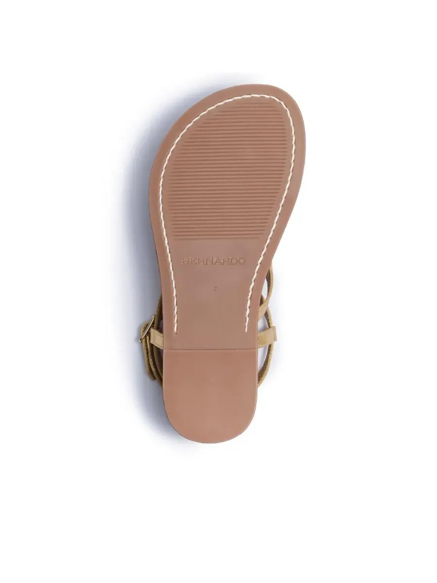 Сандалии Bernardo Mallorie с ремешком на щиколотке Bernardo Footwear — изображение 4 из 5, золото