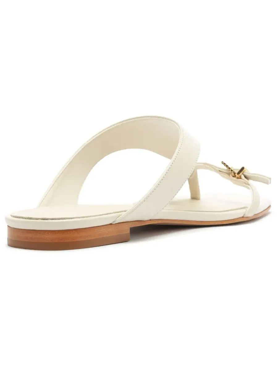 Женские сандалии-слипоны Tana Flat Schutz — изображение 7 из 10, белый