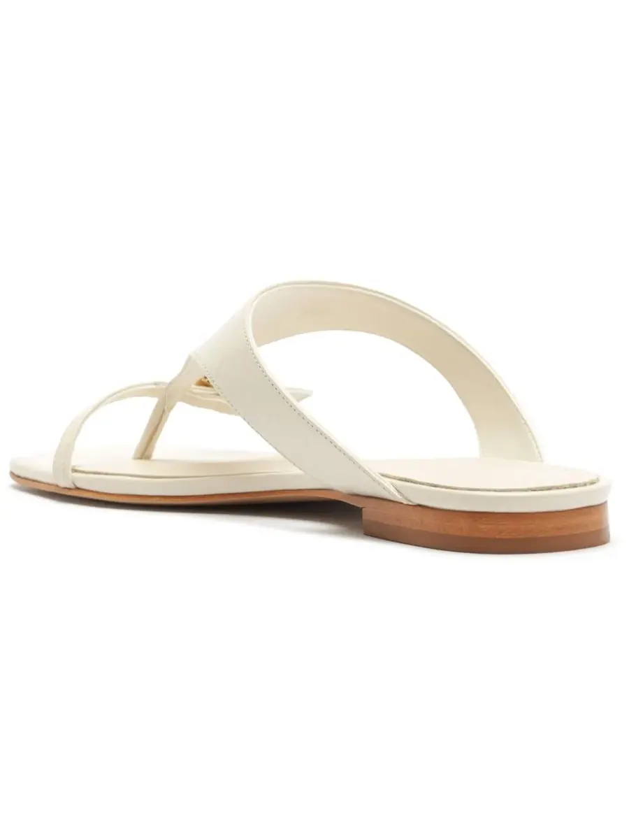 Женские сандалии-слипоны Tana Flat Schutz — изображение 8 из 10, белый