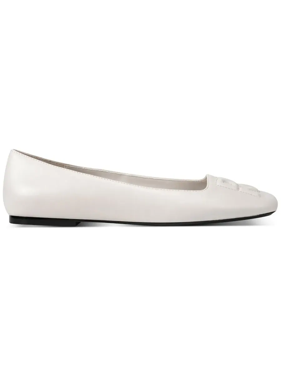 Женские балетки-слипоны Darianne DKNY — изображение 2 из 5, белый