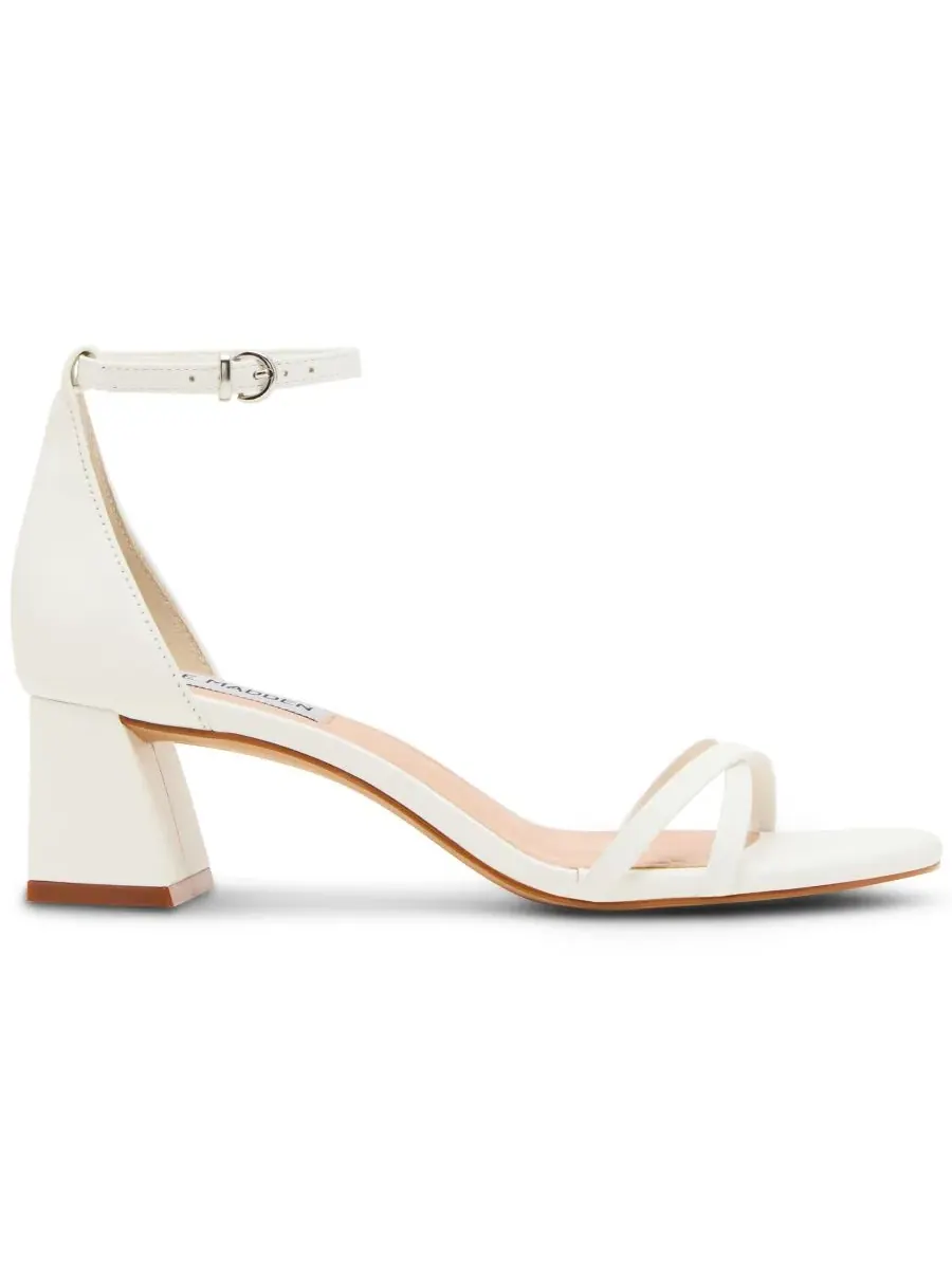 Женские босоножки Rae на массивном каблуке с ремешками Steve Madden — изображение 2 из 6, белый
