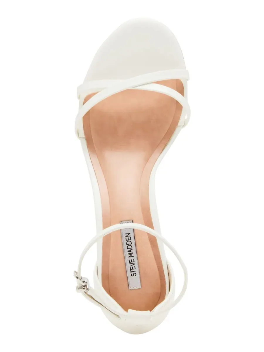 Женские босоножки Rae на массивном каблуке с ремешками Steve Madden — изображение 4 из 6, белый