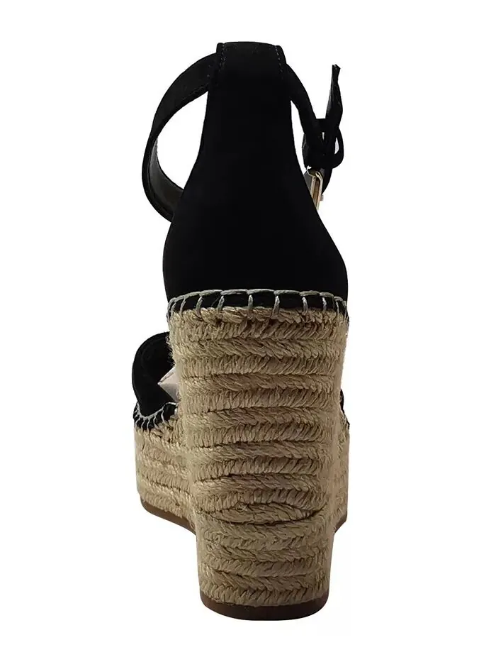 Женские сандалии Sol Espadrille на танкетке Kenneth Cole New York — изображение 3 из 7, черный