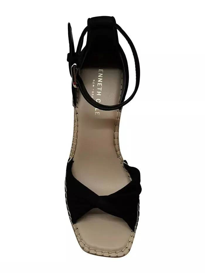 Женские сандалии Sol Espadrille на танкетке Kenneth Cole New York — изображение 4 из 7, черный
