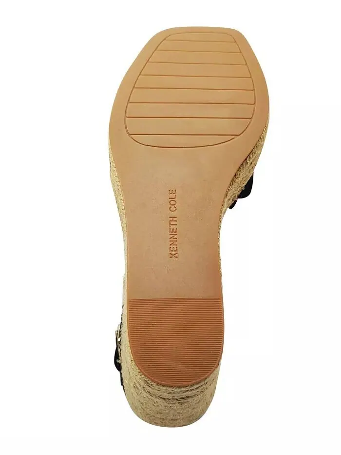 Женские сандалии Sol Espadrille на танкетке Kenneth Cole New York — изображение 5 из 7, черный