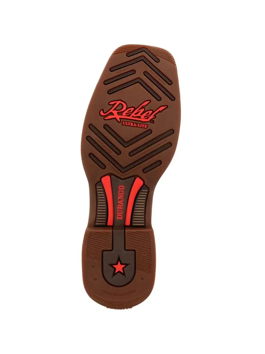 Мужские ковбойские сапоги Rebel Ultra-Lite Durango — изображение 3 из 7, красный
