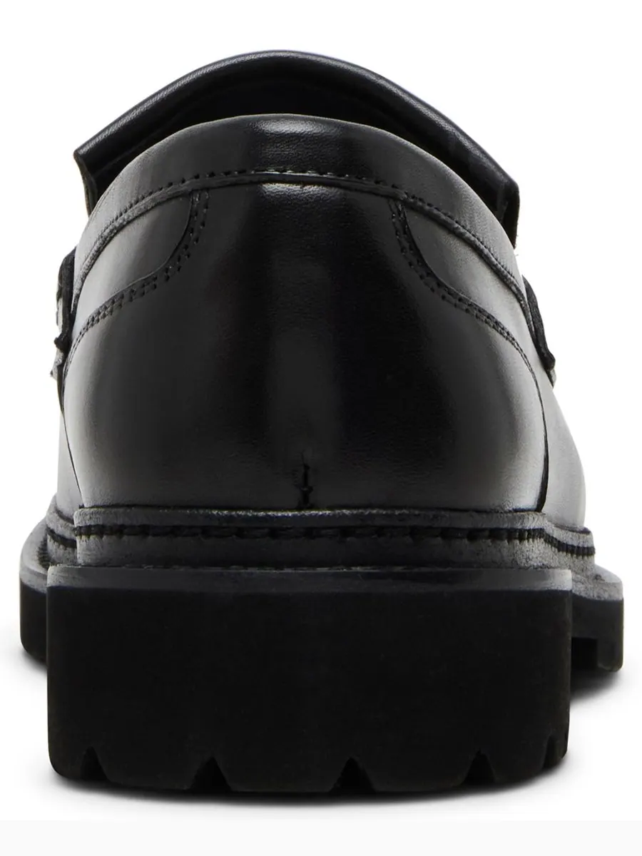 Мужские лоферы-слипоны в стиле Анкара Steve Madden — изображение 3 из 7, черный