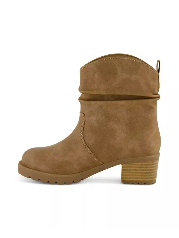 Ботинки Teri Alice Western для маленьких и больших девочек Kenneth Cole New York — изображение 2 из 7, коричневый