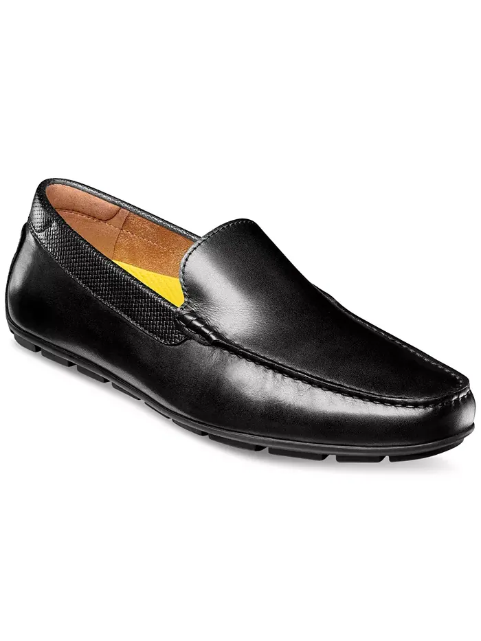 Мужские водительские лоферы Motor Slip-On Venetian Florsheim — изображение 1 из 8, черный