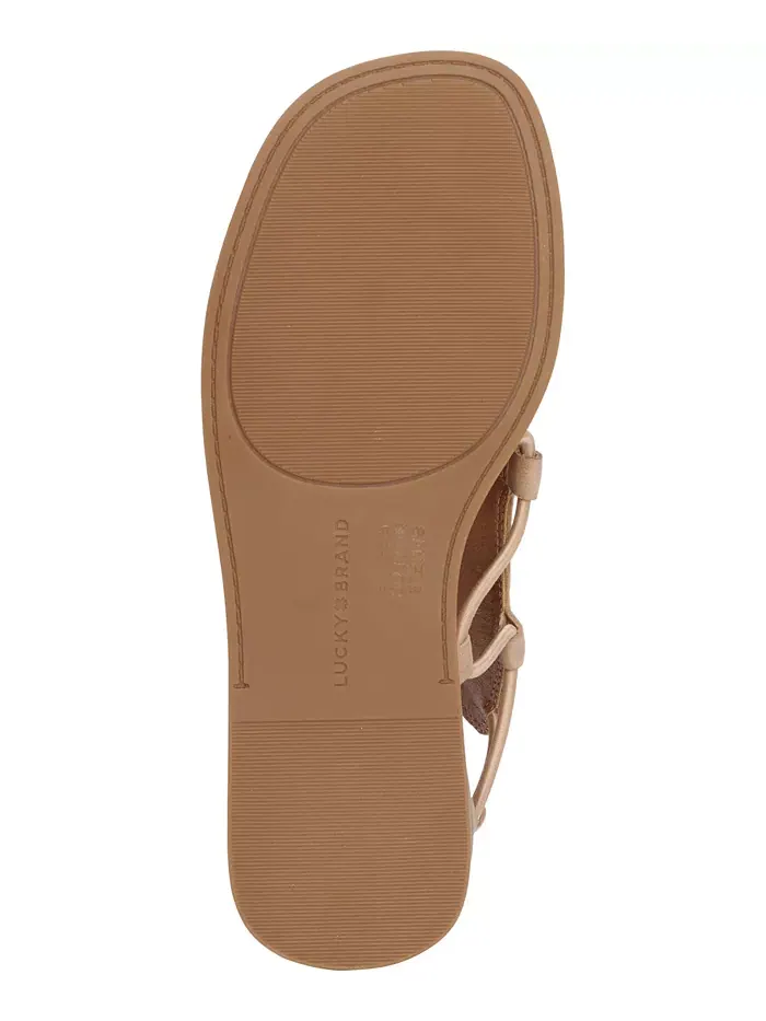 Женские сандалии Bartega Gladiator Lucky Brand — изображение 6 из 6, песочный
