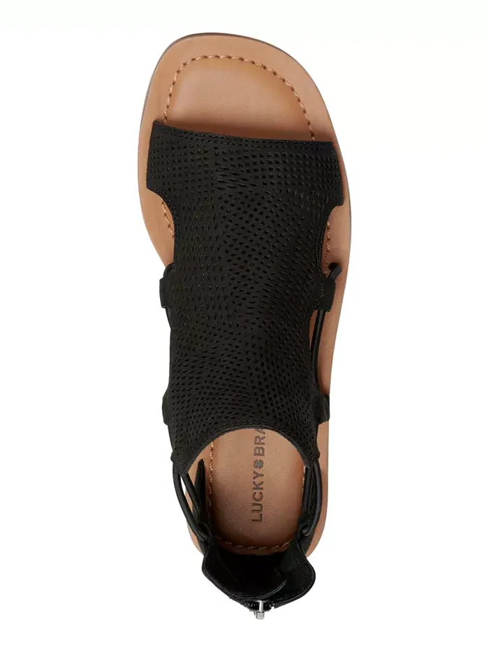 Женские сандалии Bartega Gladiator Lucky Brand — изображение 4 из 5, черный