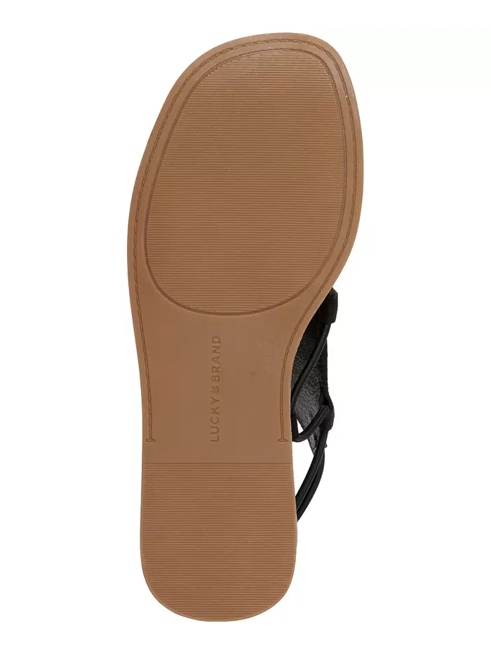 Женские сандалии Bartega Gladiator Lucky Brand — изображение 5 из 5, черный