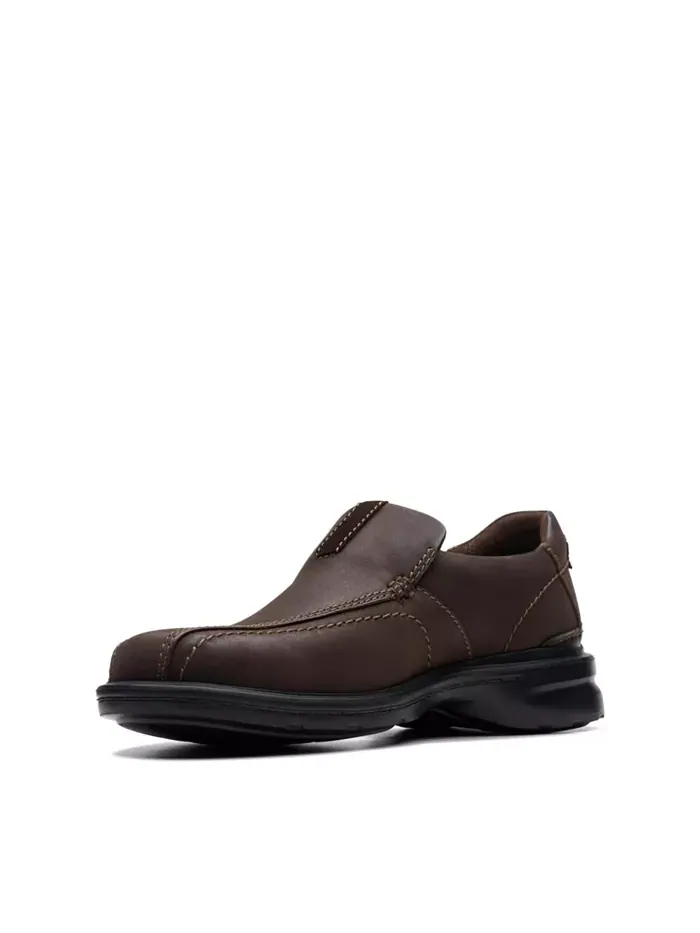 Лоферы мужские Clarks Gessler Step, кожаные — изображение 6 из 7, коричневый