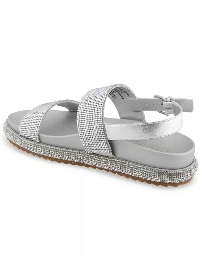 Женские босоножки Darleen Slingback Kenneth Cole Reaction — изображение 6 из 8, серебряный