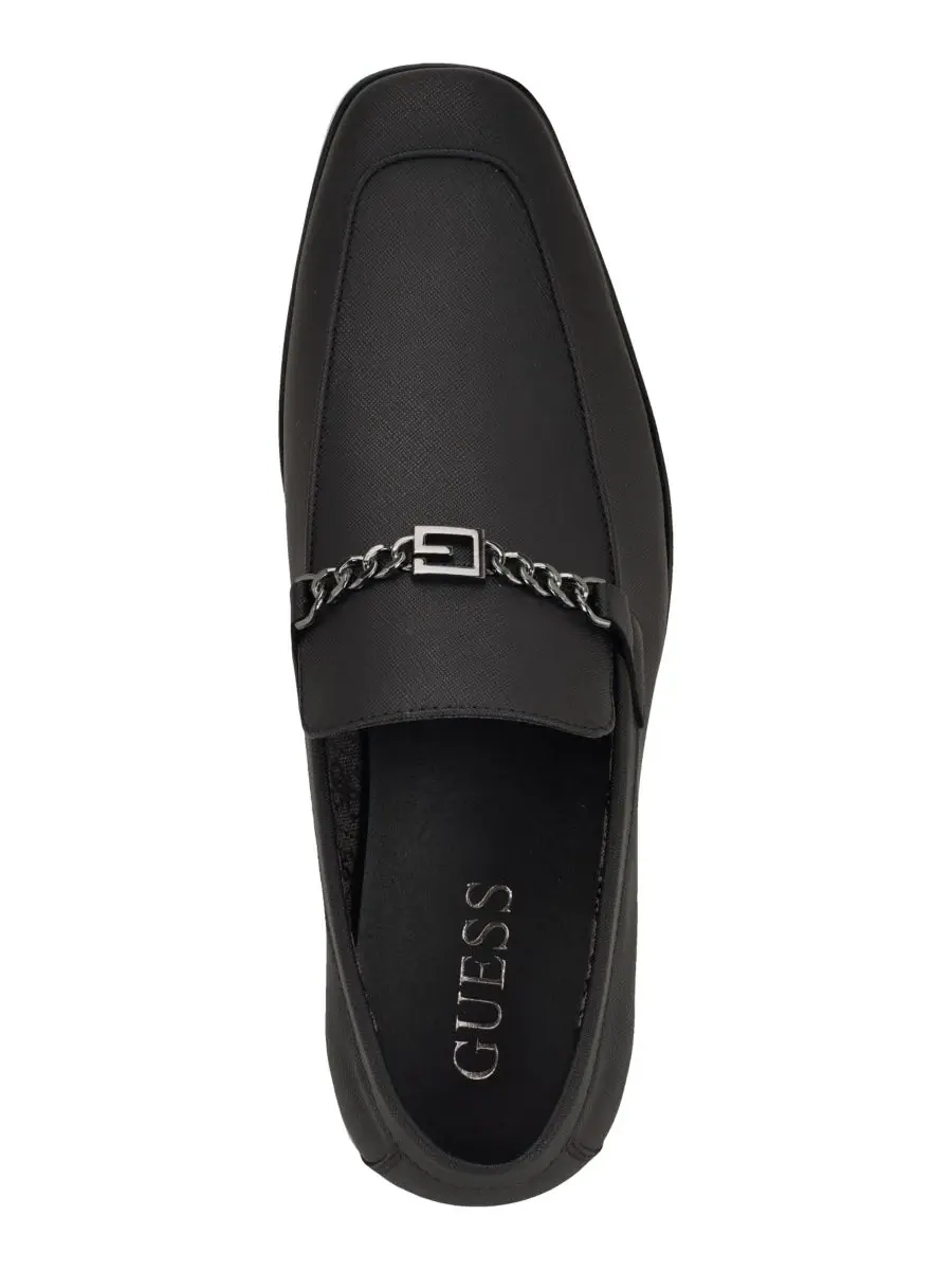 Мужские лоферы Hacam без шнурков GUESS — изображение 4 из 5, черный