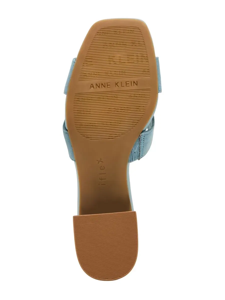 Женские сандалии Delphine на блочном каблуке Anne Klein — изображение 5 из 7, синий