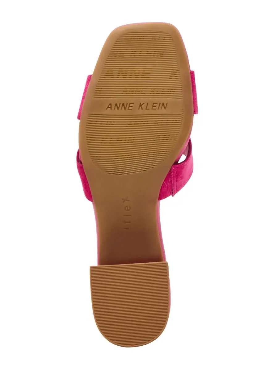 Женские сандалии Delphine на блочном каблуке Anne Klein — изображение 5 из 7, фуксия